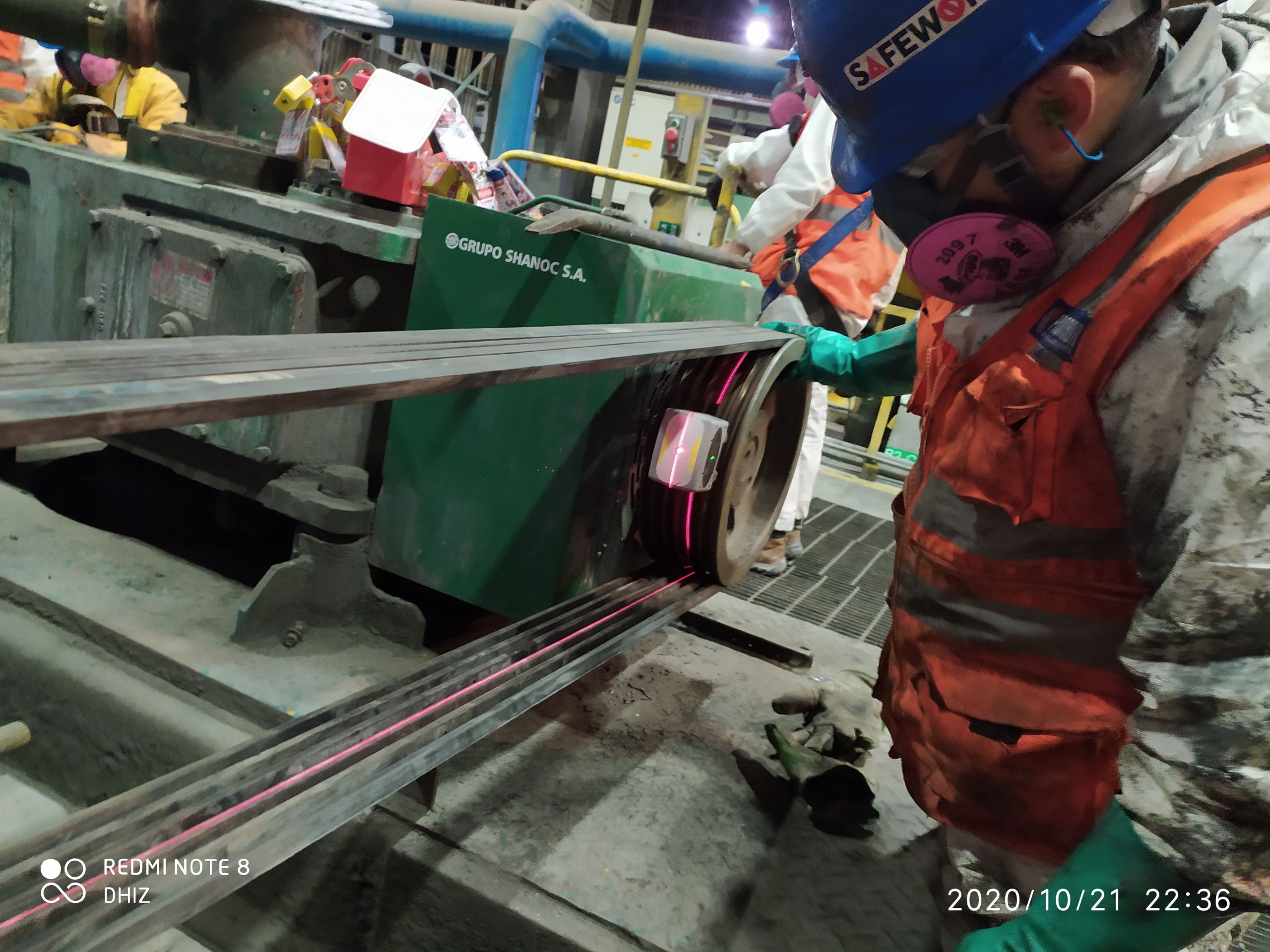 alineamiento de correas